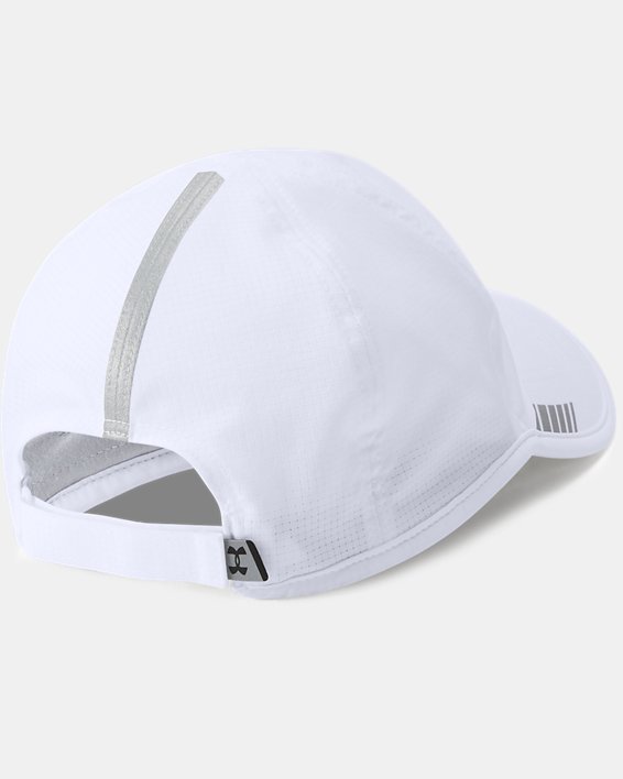 Men's UA Launch ArmourVent™ Cap, White, pdpMainDesktop image number 1